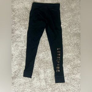 Pink/ Victoria Secret skinny sweats size small